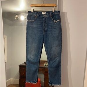 Agolde Riley Long in Indigo